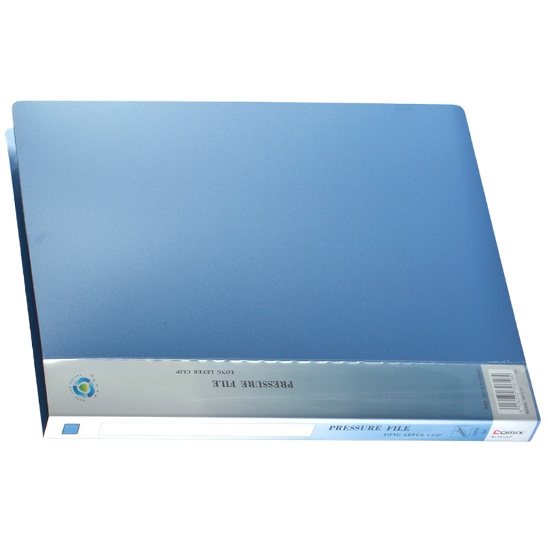 齐心坚固轻便夹A4长押夹双强力夹单强力夹文件夹AL151A-P长押夹 20个/箱