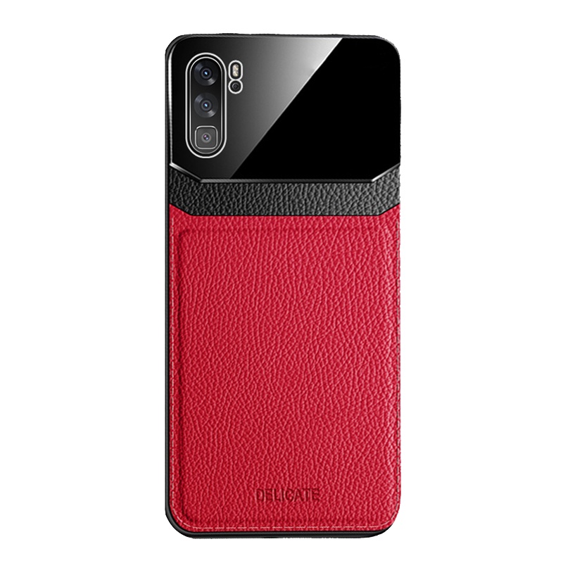 安美宝 华为荣耀20手机壳荣耀20pro护眼皮纹荣耀20青春版商务保护套Huawei轻薄防摔网红ins潮牌个性创意