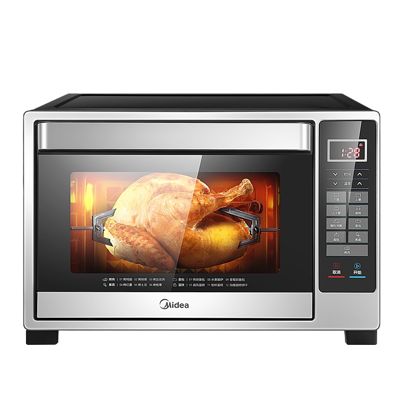美的(Midea)电烤箱 T4-L326F 32L 搪瓷内胆上下独立控温控温家用型