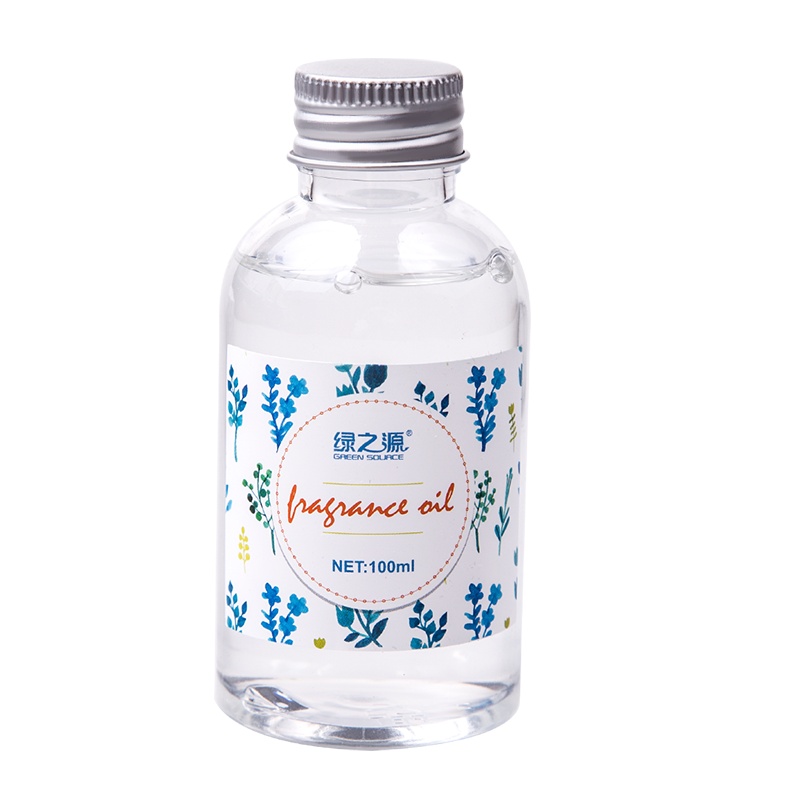 绿之源无火香薰精油补充液100ml 熏香家用卧室内厕所去除异味房间香水藤条瓶(香味随机发)