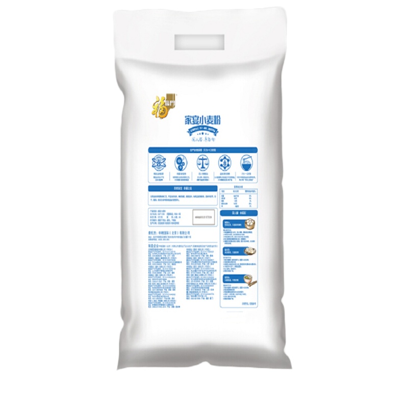 福临门 家宴小麦粉 包子馒头饺子 面粉 5kg