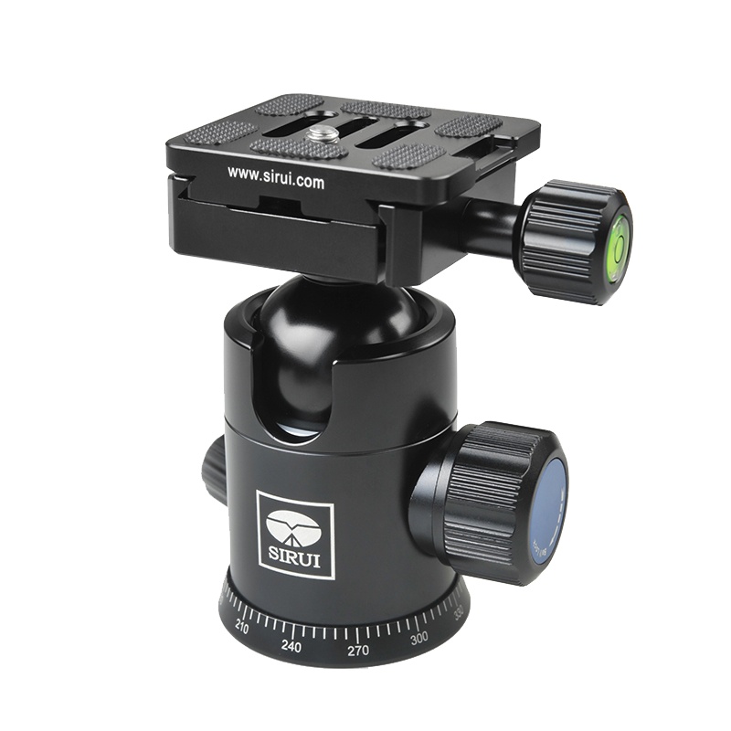 思锐(SIRUI)G10KX铝合金球形云台 微单反相机微距摄像机三脚架独脚架通用