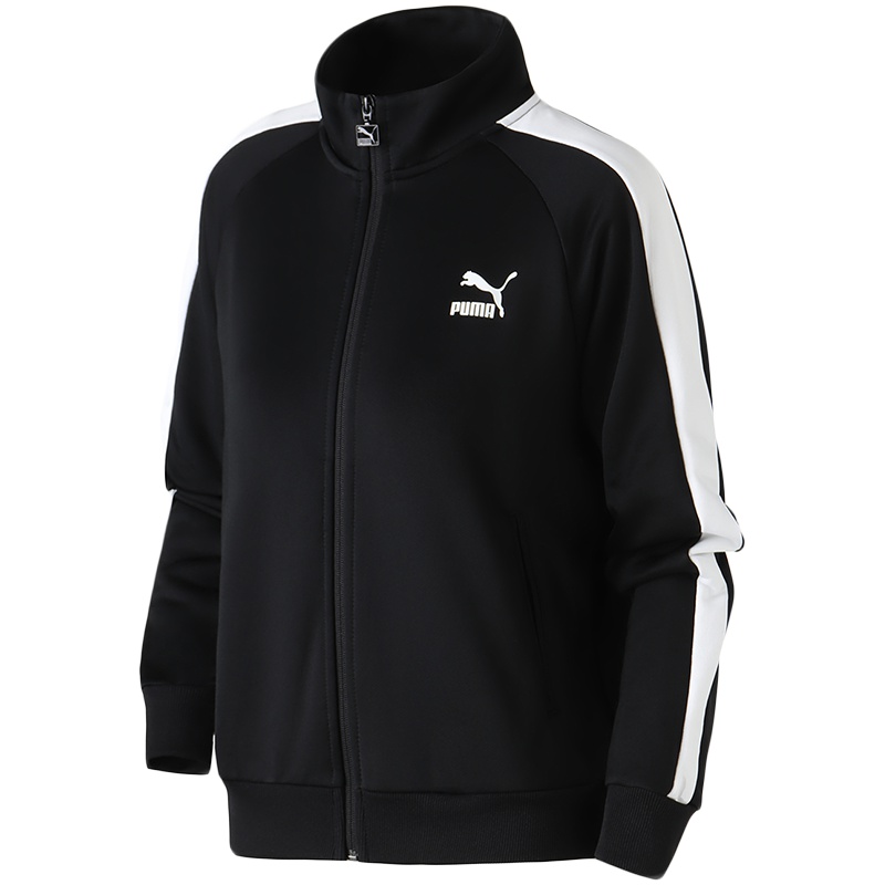 【自营】PUMA彪马女装新款休闲立领外套针织开衫运动服57906001