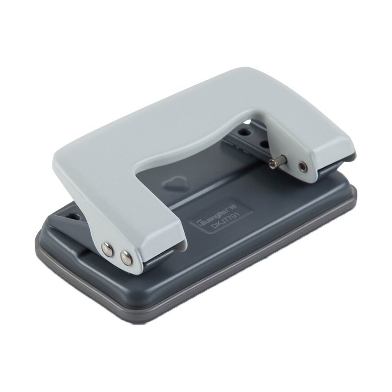 广博(GuangBo)DKJ7701两孔打孔机 2个 可打10张纸 二孔打孔器 打洞器 手动省力打孔机 颜色随机