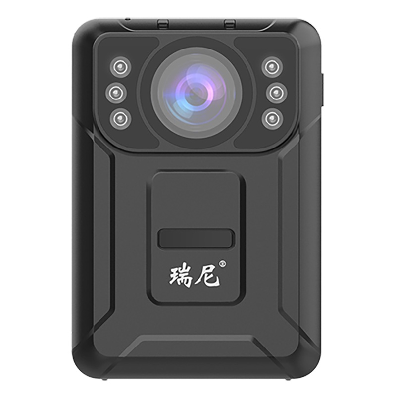 瑞尼RN-X5新款工作执法记录仪 32G内存1296p高清红外夜视 H.265格式微型不可对讲机黑色便携式1.5寸屏黑色