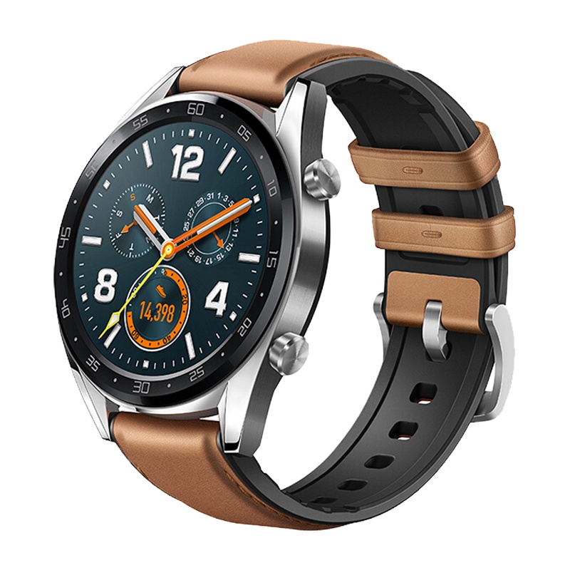 华为HUAWEI手表Watch GT (46mm)时尚版 钢色 运动智能手表