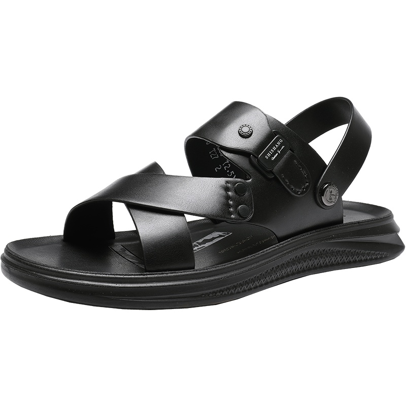 红蜻蜓男2020年新款夏季百搭休闲外穿沙滩鞋男士凉鞋拖鞋WTT20038