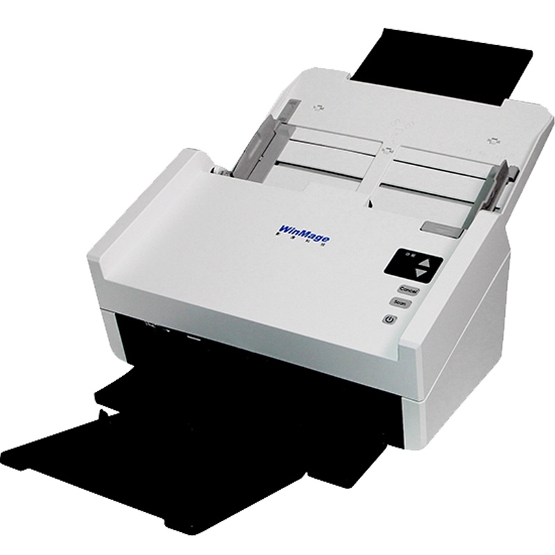 影源M820II扫描仪A4馈纸式高速高清彩色双面自动化进纸办公文档扫描仪40ppm/80ipm