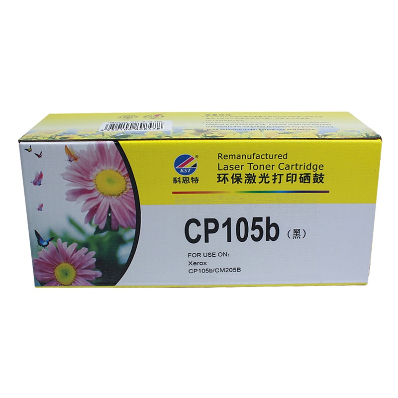 科思特K CP105b(粉筒)(黑)分离式粉盒A4,5%覆盖率,打印量2000,加粉量35G(单位:盒)黑色
