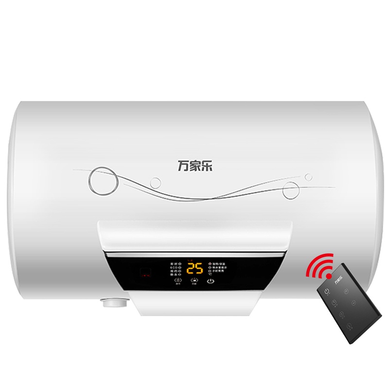万家乐（Macro） 60升双防漏电保护 无线遥控 预热洗浴 ECO节能 电热水器D60-H21A 2000W