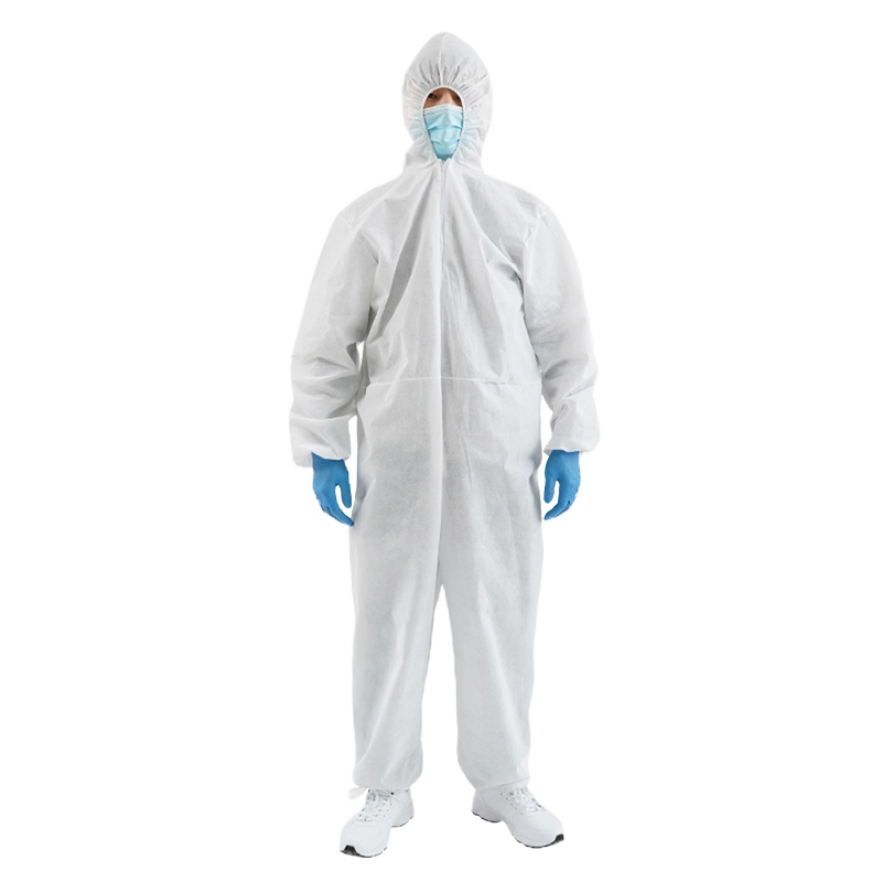 一次性隔离衣 DX1370 无纺布PP+PE 淋膜隔离服防护衣防尘衣(件)