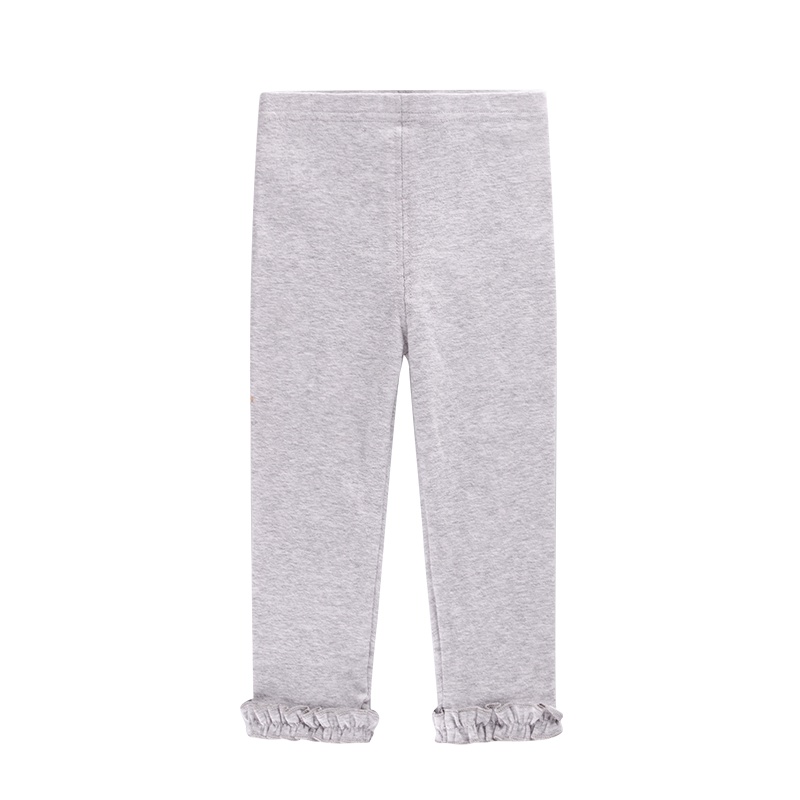 打底裤女童春秋纯色花色裤子长裤