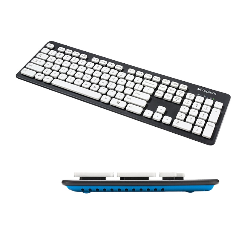 罗技（Logitech）K310可水洗键盘黑白色