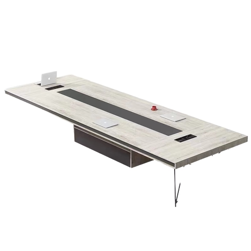 办公家具 简约现代条形桌培训桌 会议室会议桌 长3.6米*宽1.38米