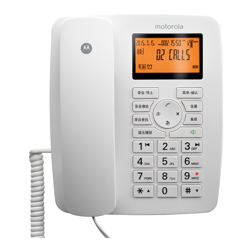 摩托罗拉 CT111C 有绳电话机 白色