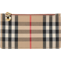 BURBERRY 博柏利 女款 织物配皮零钱包卡包 80356241