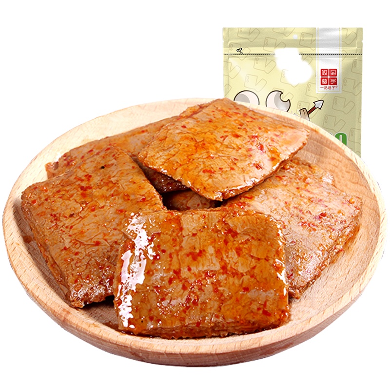一品巷子 手撕蛋白素肉香辣味180g*3袋休闲零食豆制品豆干
