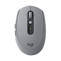罗技(Logitech) M590无线蓝牙双模轻音鼠标无线蓝牙笔记本台式电脑苹果 砂岩灰