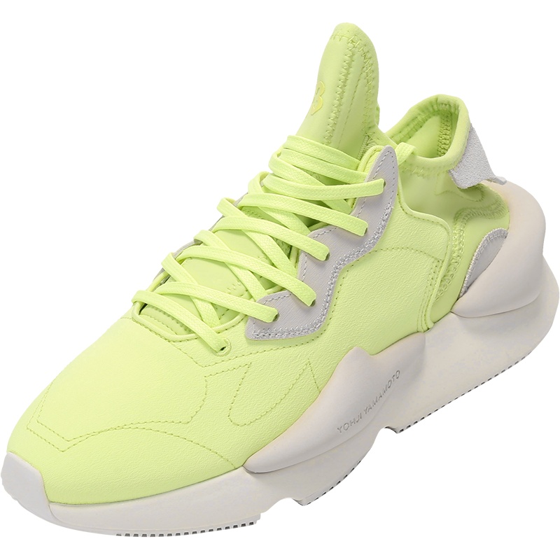 Y-3 男女同款织物等多种材质拼接KAIWA系带休闲运动鞋GZ9144