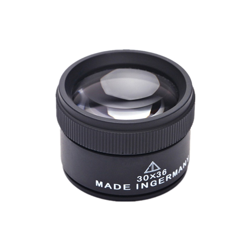 OUJIN蔡司镜片 30x36 35x50带手柄 高倍放大镜 30倍35倍放大镜 玉石珠宝字画鉴定放大镜