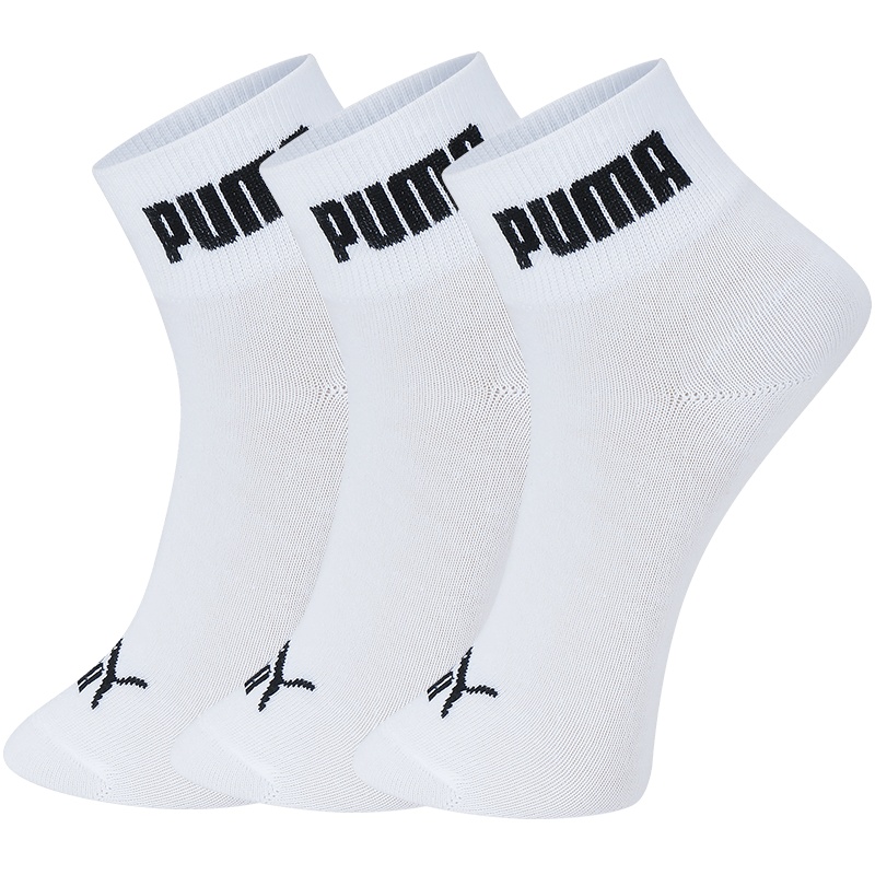 PUMA彪马袜子女士中筒袜休闲运动袜3双装