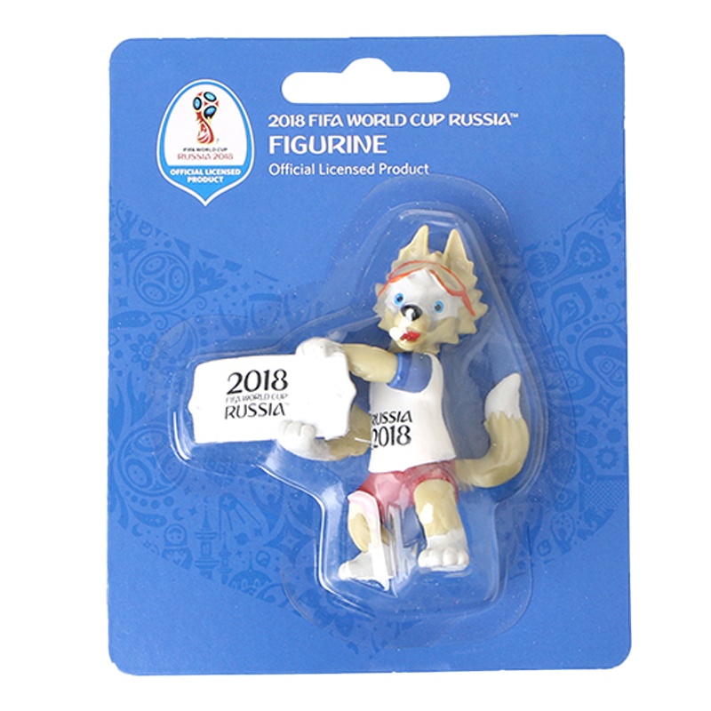 WORLD CUP 2018 3D 玩偶单个吸卡包装-手拿板款108 拼接色