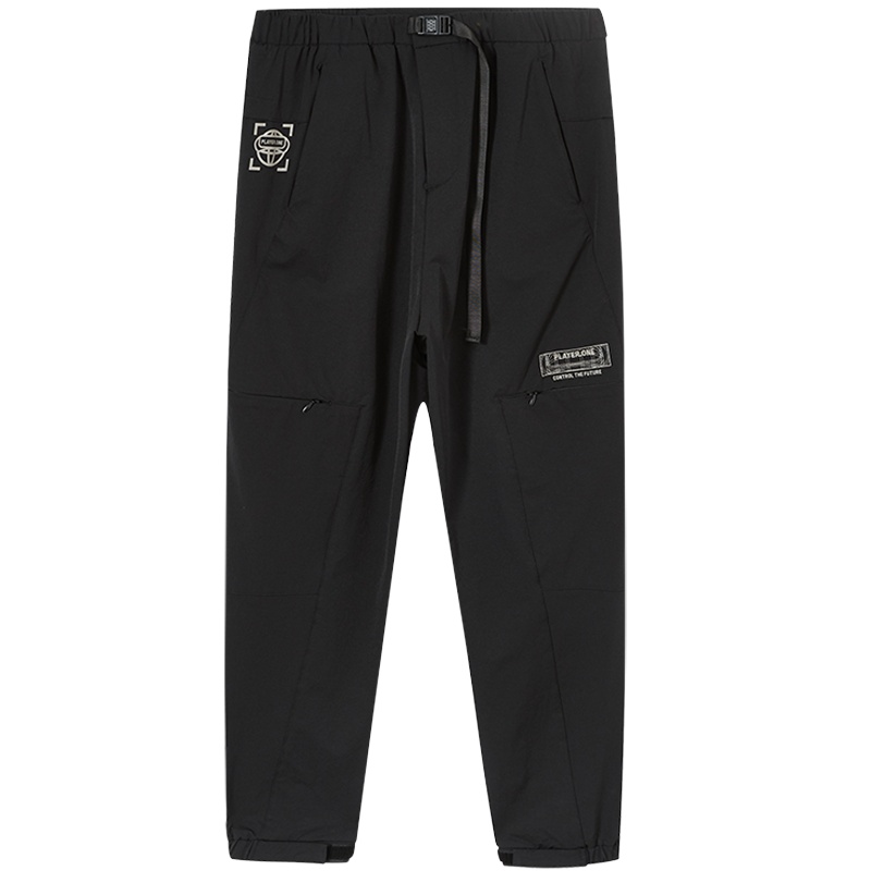 [1件5折价:80]美特斯邦威休闲长裤男新款冬季韩版潮流运动裤束脚男士慢跑裤