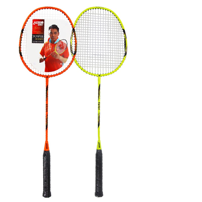 红双喜DHS羽毛球拍对拍初学入训练一体羽球拍E-EG301