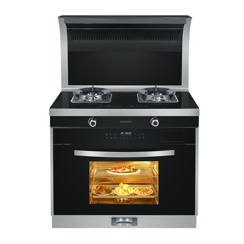 Depelec ZK90-X7 德普凯信集成灶蒸箱一体灶油烟机燃气灶