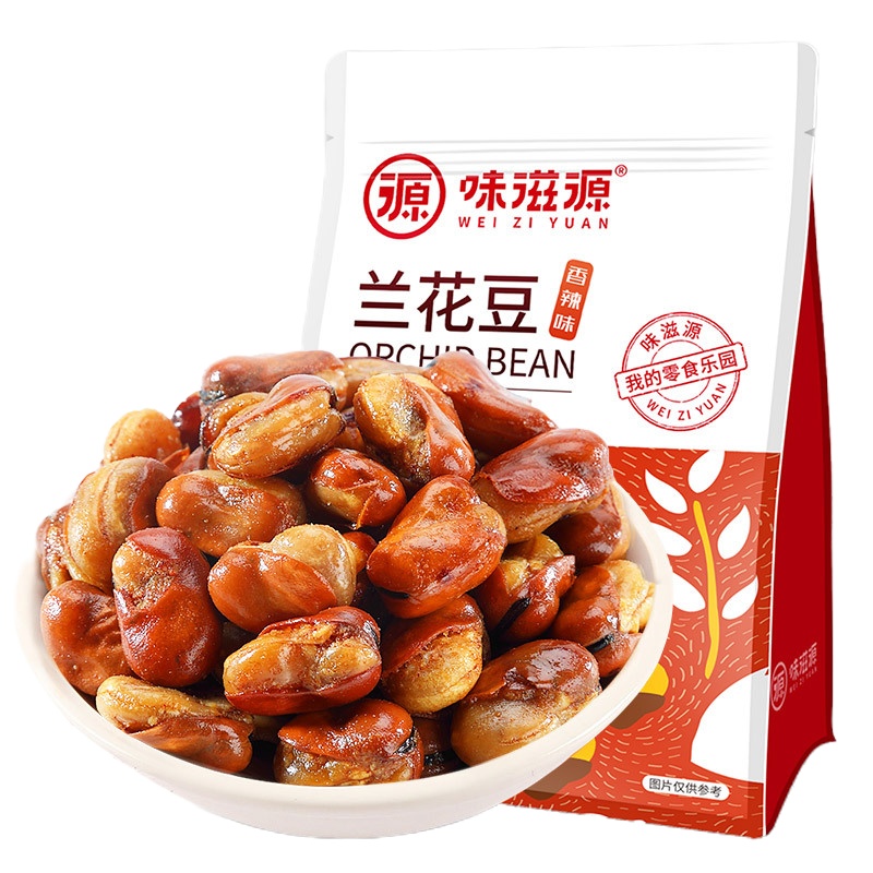 ZHMD味滋源 兰花豆500g香辣味