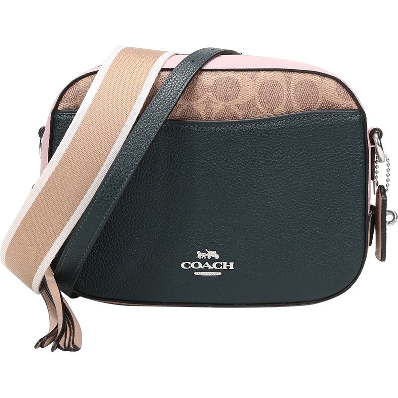 COACH 蔻驰 女士专柜款皮革相机包单肩斜挎包231