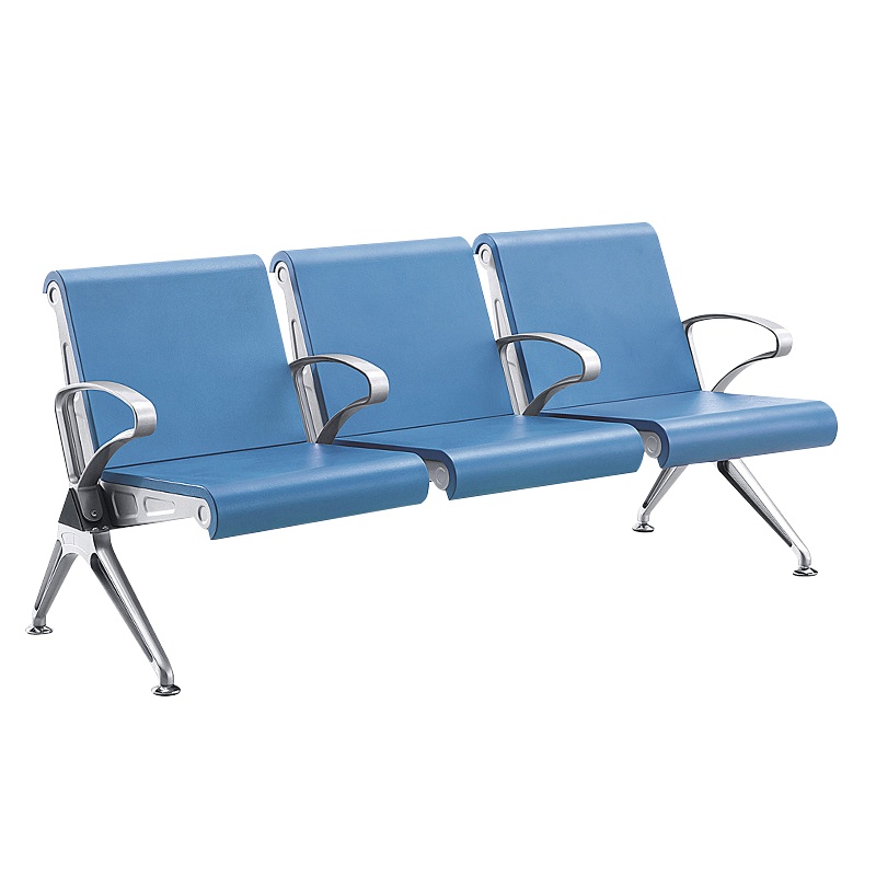 梦商 三人位 医院等候椅 pu自结皮 机场公共排椅 银行等待椅 车站候车椅