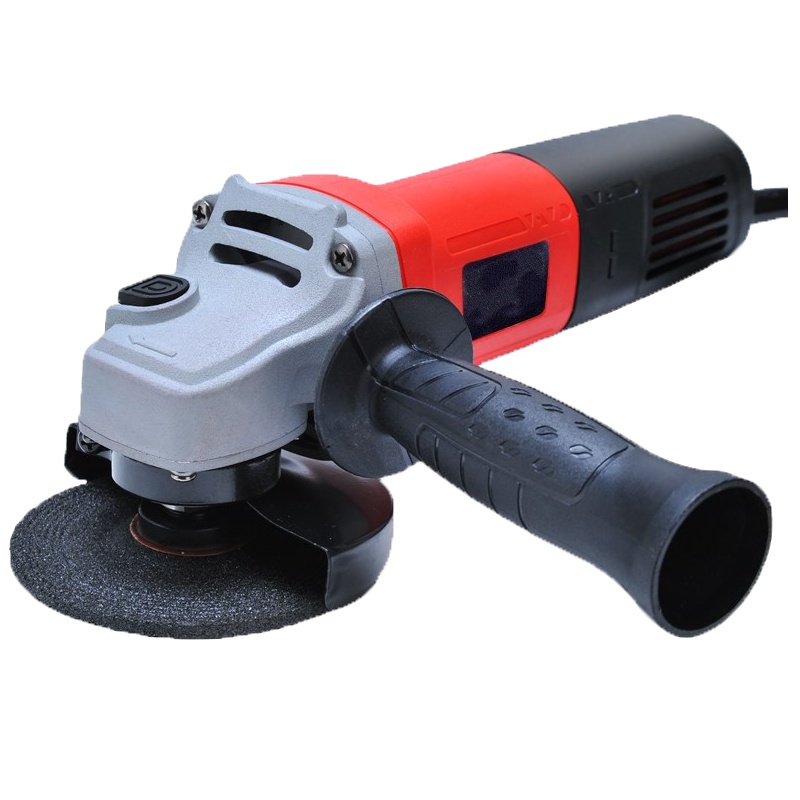 闪电客打磨机抛光磨光机电动角磨机多功能220V大功率万用小型手提切割机 家用级750W短柄简易套