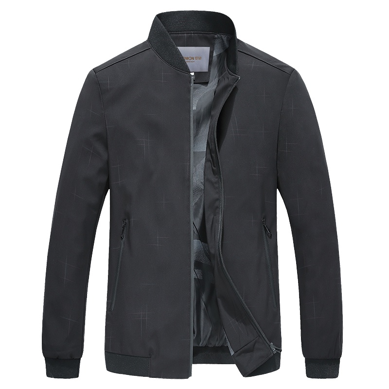 罗蒙( ROMON)秋季男士商务休闲常规夹克 9JK940017