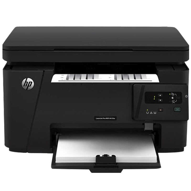 惠普(HP)LaserJet Pro MFP M126a黑白多功能激光一体机(打印 复印 扫描)学生打印作业打印