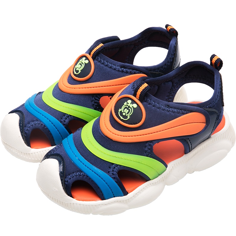 巴布豆家族童鞋男童凉鞋女童鞋子2019新款夏小童宝宝包头软底机能凉鞋