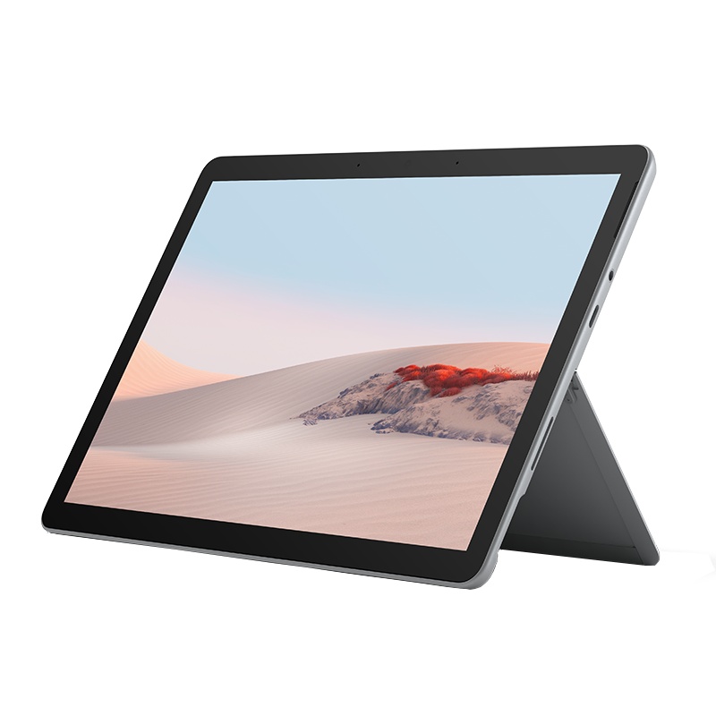 微软Surface Go 2 平板电脑二合一笔记本 10.5英寸 奔腾金牌4425Y 8G 128G 固态硬盘 学习办公本电脑便携平板 亮铂金