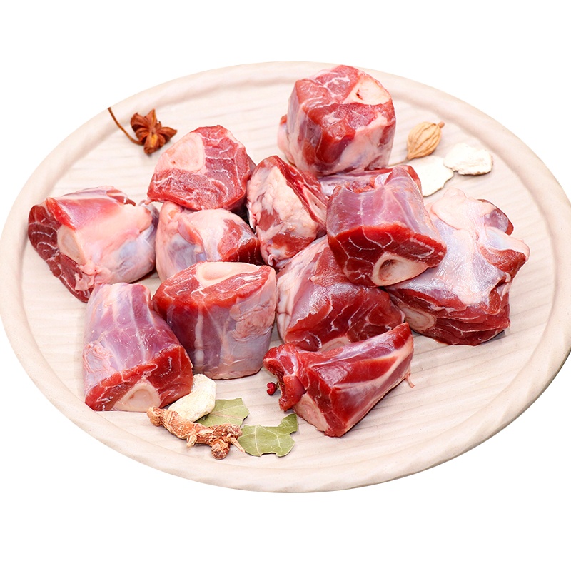 1920 宁夏散养滩羊生鲜羊肉剔骨羊后腿肉2斤