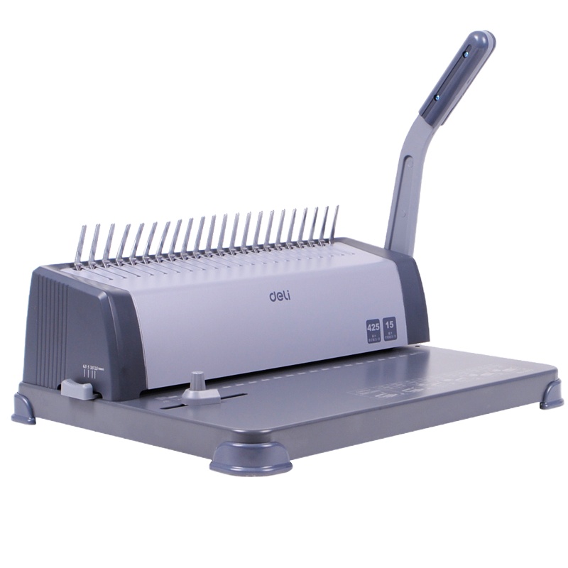 得力(deli) 3872省力型21孔文件装订打孔机