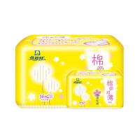 倍舒特棉柔超薄清香护垫 5包