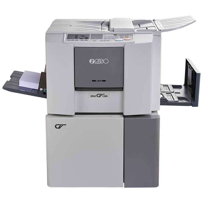 理想(RISO)打印机CV1200 A3扫描、B4印刷、扫描300X300dpi、打印300X300dpi、60-100页/分钟、电脑连接印刷