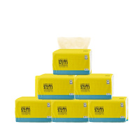 斑布抽纸6连包(100抽*6包*2提)