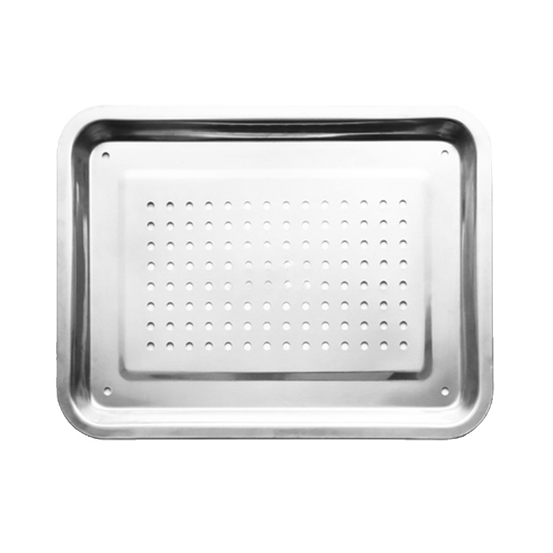 婆媳当家(POXIDANGJIA) 不锈钢 漏 盘（长方形 茶盘）
