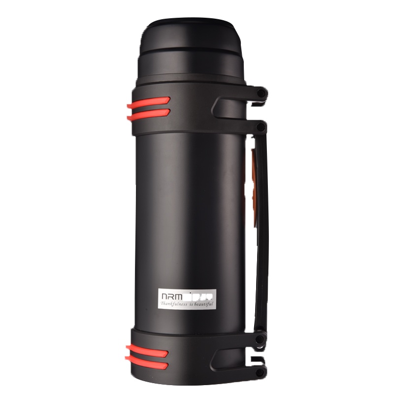 恩尔美保温杯男不锈钢保温壶户外车载旅行水壶大容量家用暖水瓶