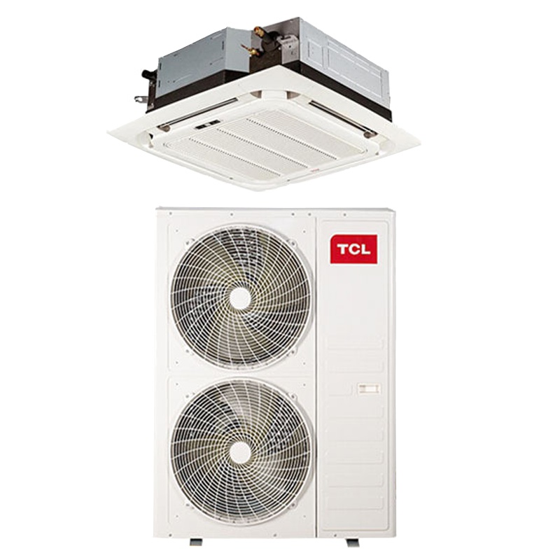 TCL天花机5匹冷暖380V中央空调八面出风嵌入式办公店铺商用空调KFRD-120Q8W/SY-E3