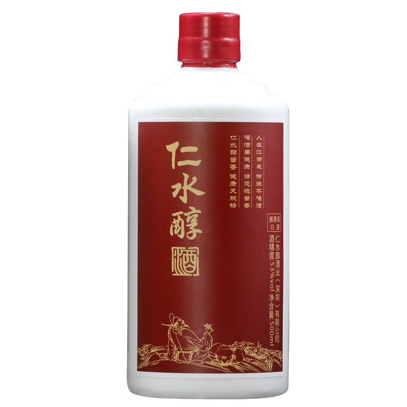 仁水醇 白酒 卅五年珍藏 53度 500ml 大曲酱香