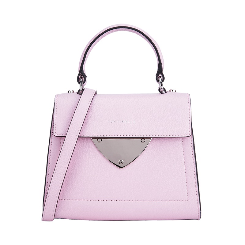 可西奈尔(COCCINELLE)B14系列女士牛皮时尚手提单肩包E1C05557701P03浅粉色P04