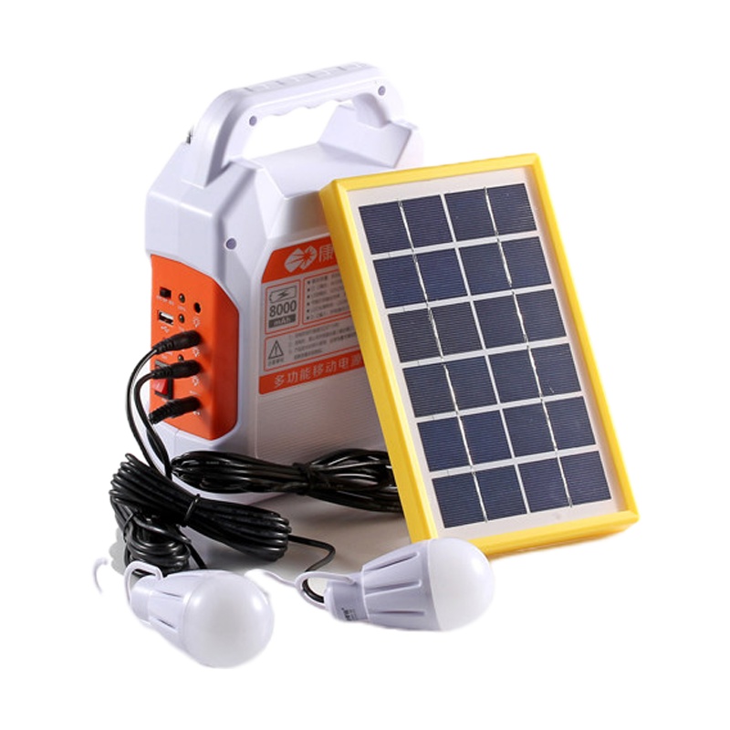 视贝 LED太阳能充电灯户外照明豪华版（电瓶+二个灯泡+10W太阳能板）（套）