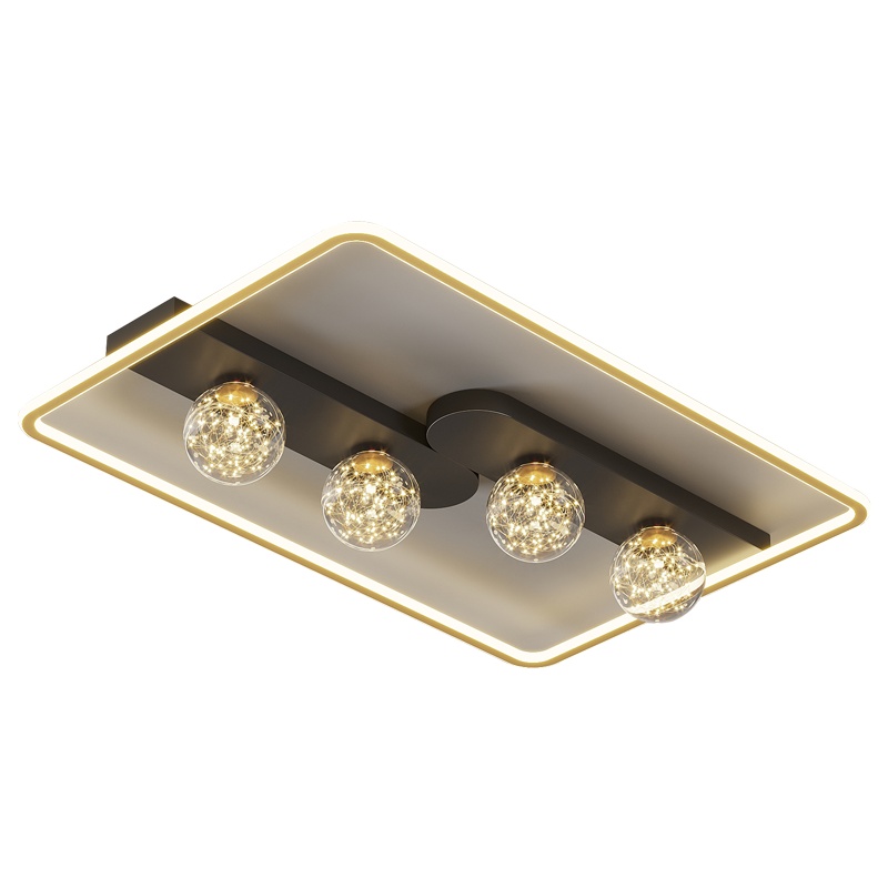 姿灯(ZIDENG) 新中式风扇灯客厅灯具简约现代中式吊灯吸顶灯套餐大气卧室餐厅别墅复式楼大吊灯