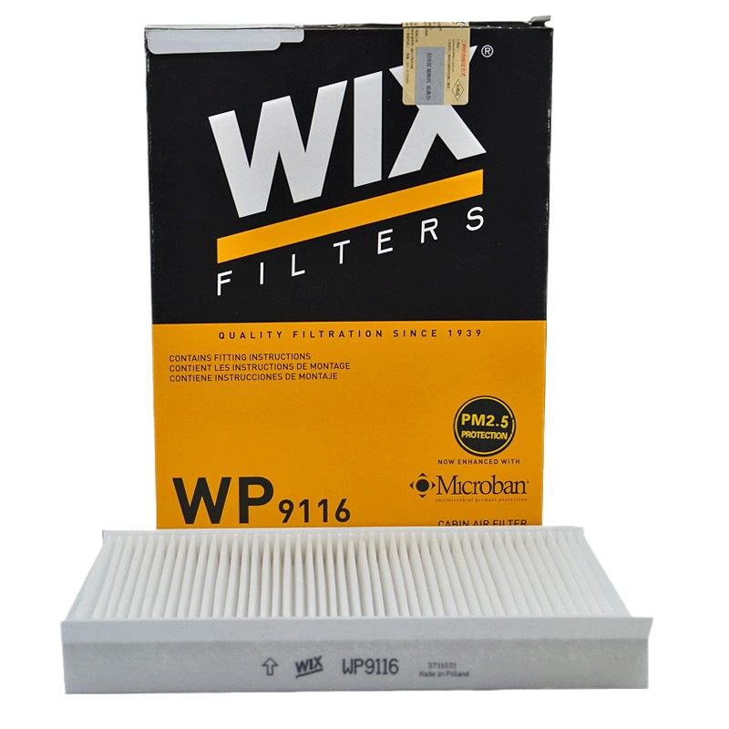 维克斯(WIX)单效空调滤WP9116适配08-11款菲亚特博悦 1.4T